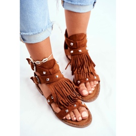 Sandales Boho Camel Balms pour femmes brun 4