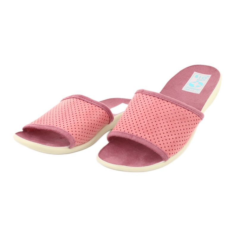 Chaussons femme Adanex 24827 rose 2