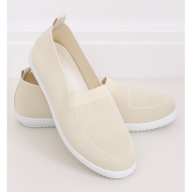 Baskets beiges femme ZK097 Beige 1