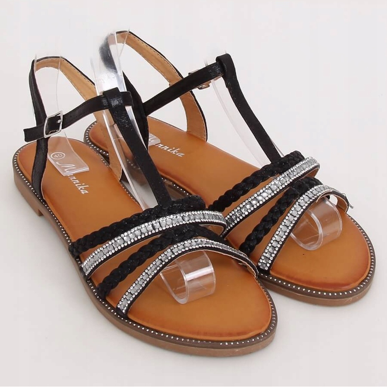 Sandales noires pour femmes S060123 Noir le noir 1