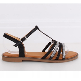 Sandales noires pour femmes S060123 Noir le noir 2