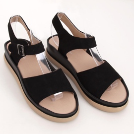 Sandales femme noires YJ860 Nero le noir 2