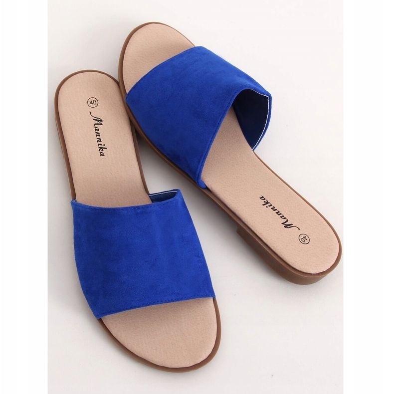 Chaussons femme cobalt WL1606 Bleu Royal 1