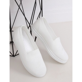 Baskets blanches pour femmes ZK069 Bianco 1