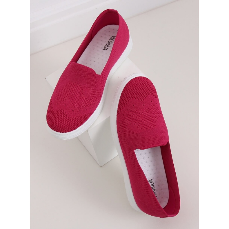 Baskets fuchsia femme ZK069 Fuxia rose 1