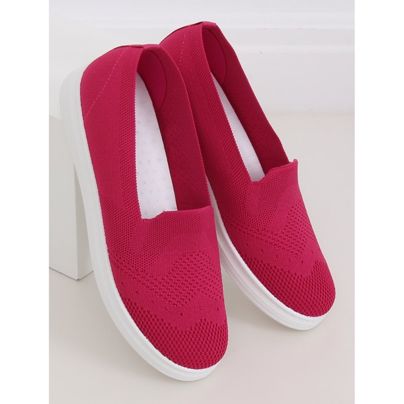Baskets fuchsia femme ZK069 Fuxia rose 2