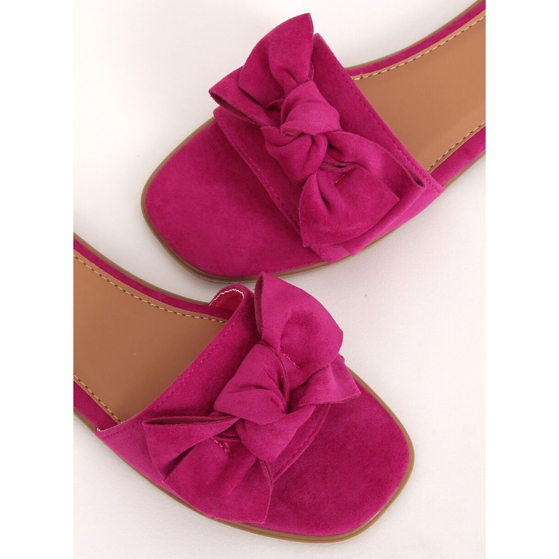 Chaussons femme fuchsia WL1607 Fuschia rose 2