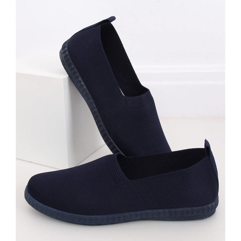 Baskets femme bleu marine ZK118 Blu 2