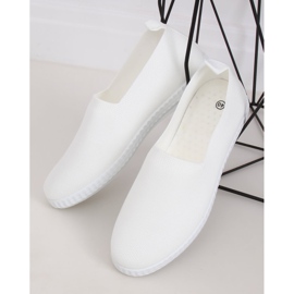 Baskets blanches pour femmes ZK118 Bianco 1