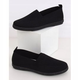 Baskets femme noires ZK116 Nero le noir 1