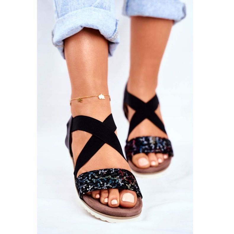 EVE Sandales Élégantes Pour Femmes Noir Morrin 2