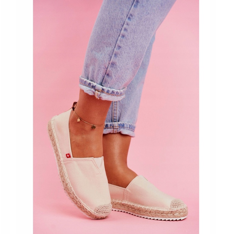 Espadrilles Femme, Semelle Tressée Beige Big Star FF274A500 1