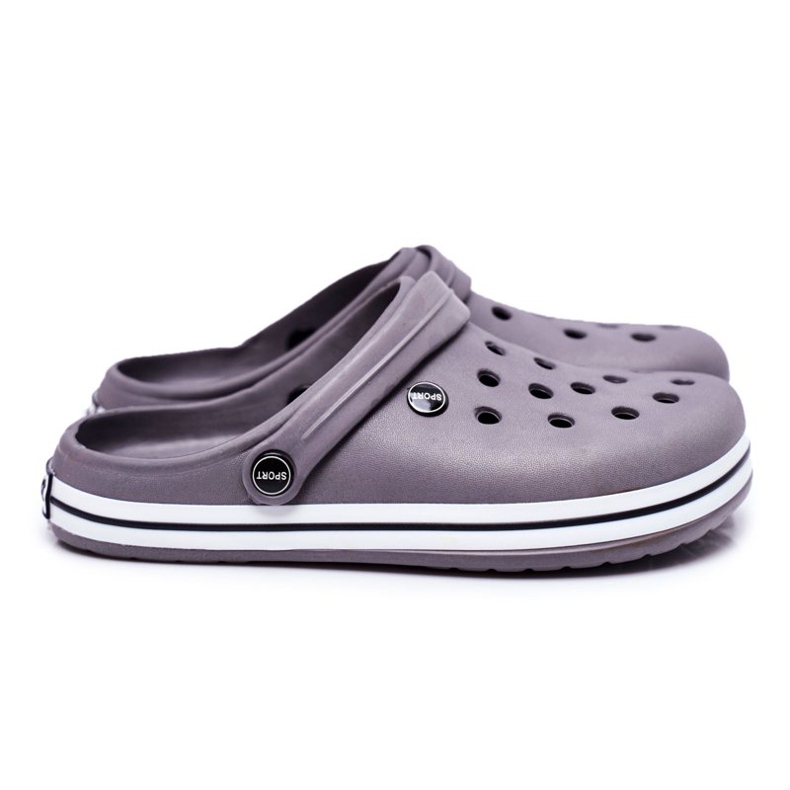 Chaussons Homme Piscine Kroksy Pasipheme Gris 1