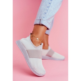 SEA Slip-on Sport Femme Gris Clair La Fiesta 1