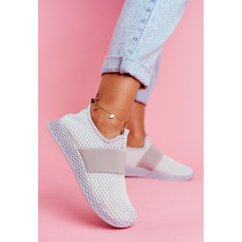 SEA Slip-on Sport Femme Gris Clair La Fiesta 1