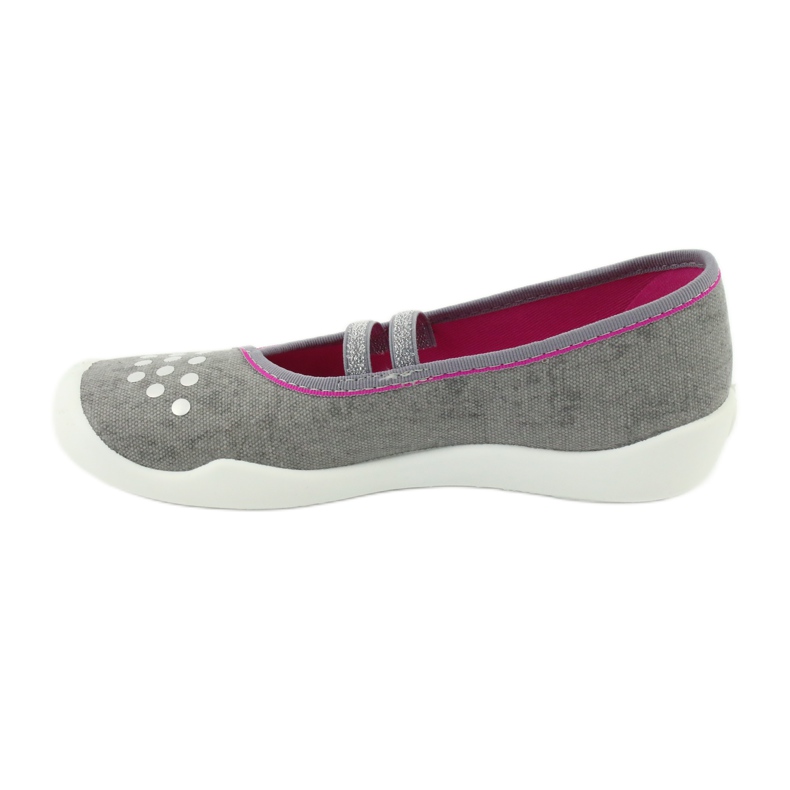 Chaussures pour enfants Befado 116Y252 rose gris 3