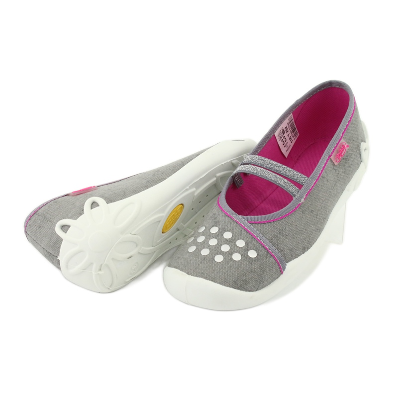 Chaussures pour enfants Befado 116Y252 rose gris 5