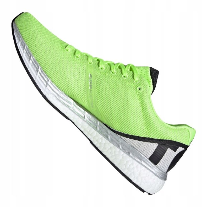 Adidas adizero Boston 8 M EG7894 chaussures vert 1 Adidas adizero Boston 8 M EG7894 chaussures vert 1