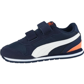 Puma St Runner V Bébés 365295 15 bleu marine 1