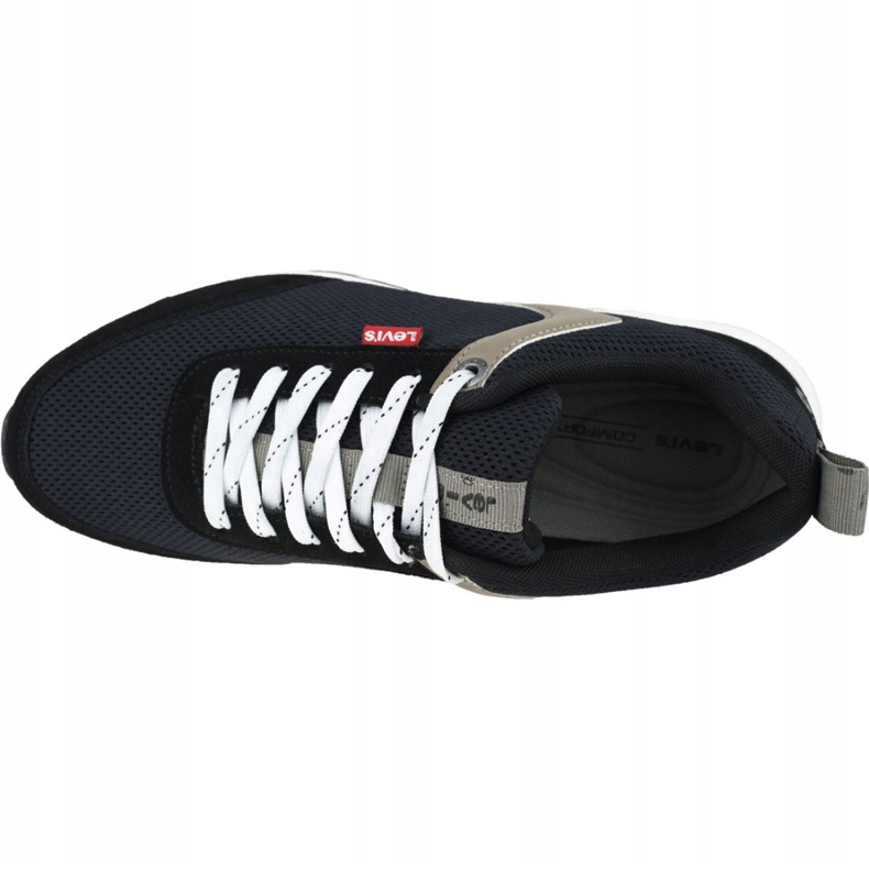 Chaussures Levi's Almayer Td M 231543-750-59 le noir gris 2 Chaussures Levi's Almayer Td M 231543-750-59 le noir gris 2
