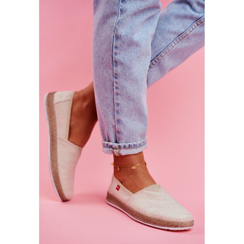 Espadrilles Femme Big Star Slip-on Beige FF276026 2