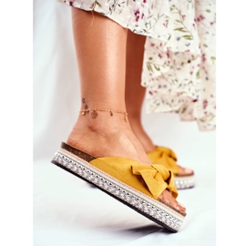 PS1 Chaussons Hauts Femme Jaune Mortigo 2