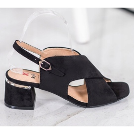 Kylie Sandales noires élégantes le noir 2