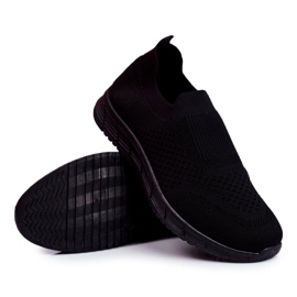 SEA Chaussures à enfiler en textile pour hommes Marquez le noir 2