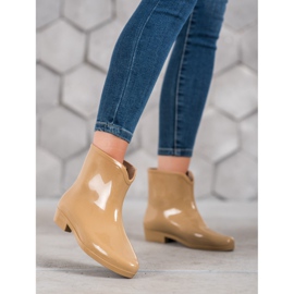 SHELOVET Galoches avec chaîne décorative brun 2 SHELOVET Galoches avec chaîne décorative brun 2