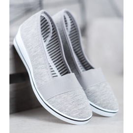 Renda Slipons Gris Sur Compensée 1