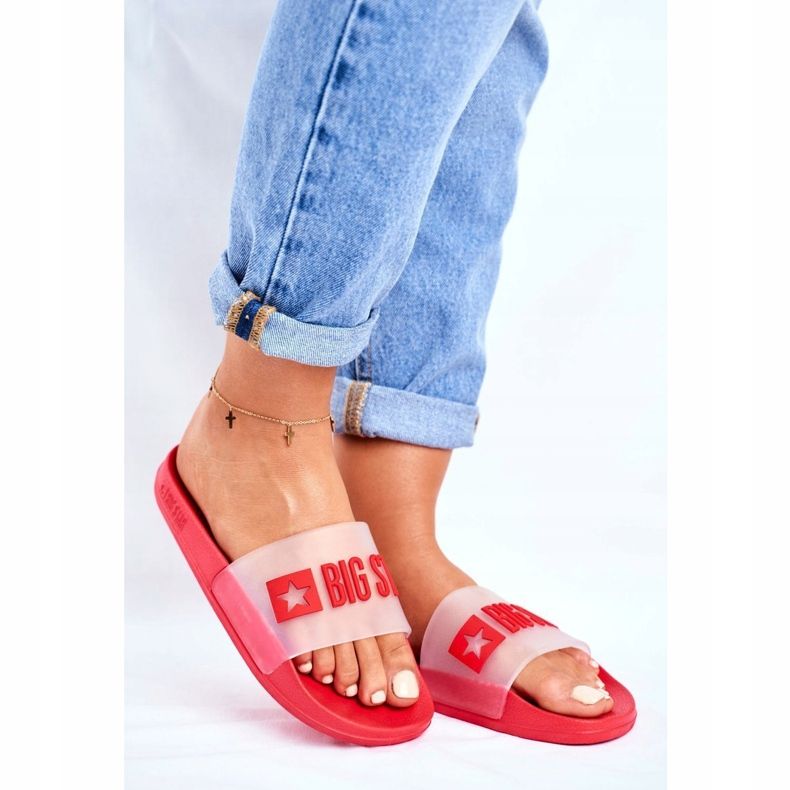 Chaussons Femme Big Star Rouge FF274A202 1 Chaussons Femme Big Star Rouge FF274A202 1