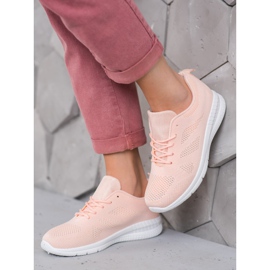 Renda Chaussures de sport ajourées rose 1
