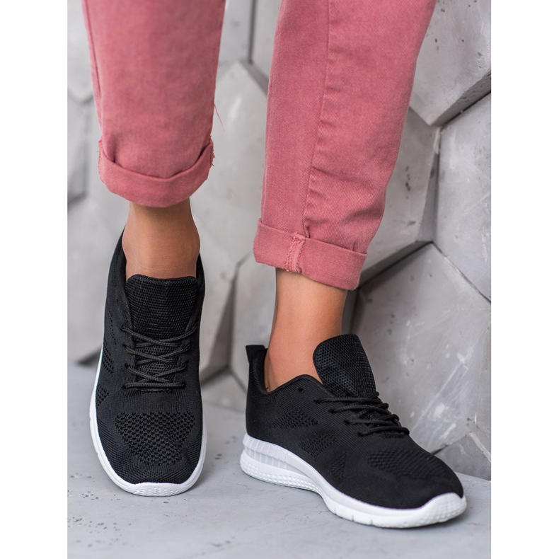 Renda Chaussures de sport ajourées le noir 1