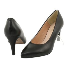 Escarpins noirs sur Espinto C549 / 2 broches le noir 3