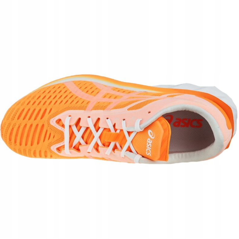 Asics Novablast M 1011A778-800 orange gris 2