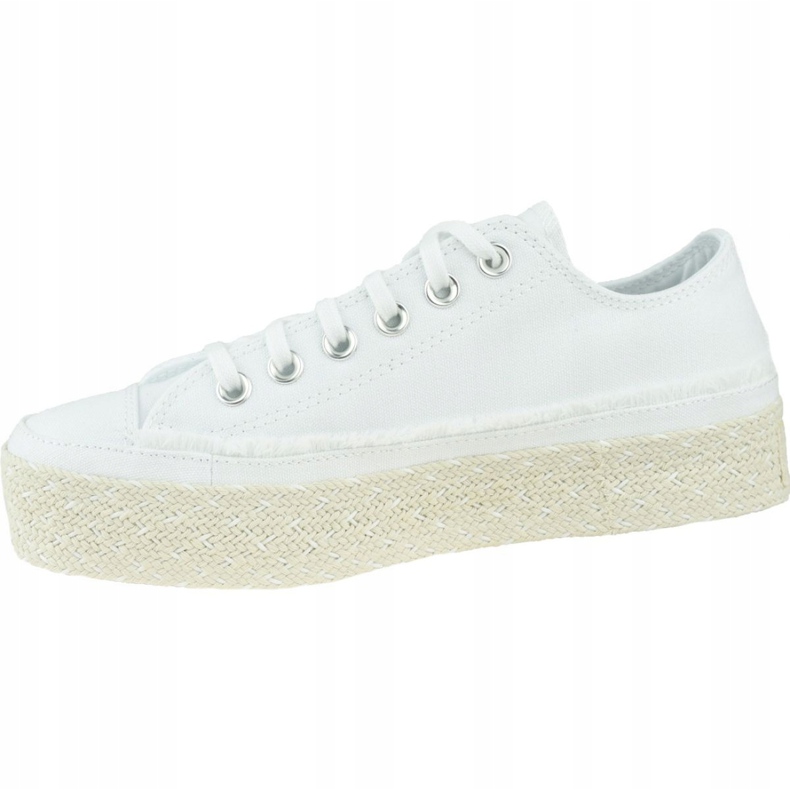 Converse Chuck Taylor As Espadrille W 567686C blanche gris 1