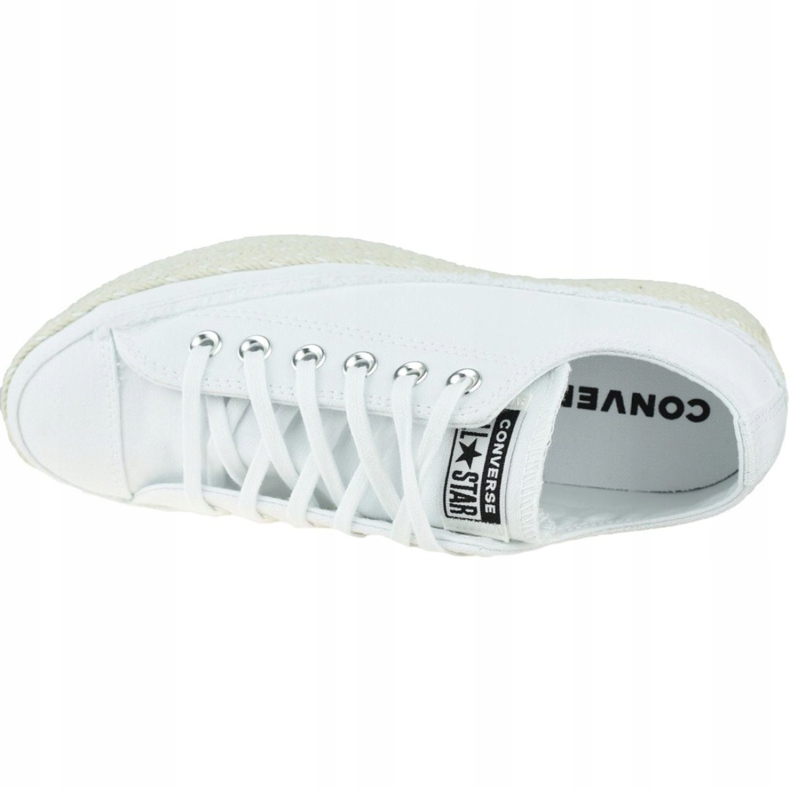 Converse Chuck Taylor As Espadrille W 567686C blanc gris 2