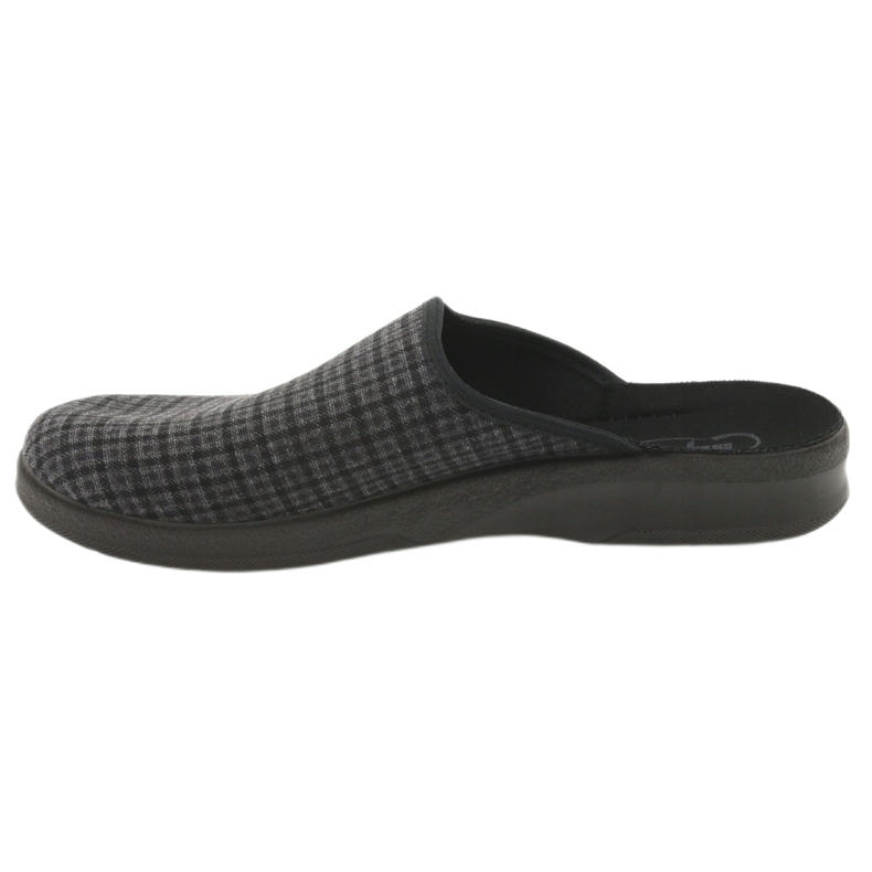 Befado chaussures pour hommes pu 548M012 noir gris 3