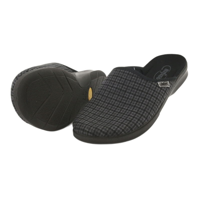 Befado chaussures pour hommes pu 548M012 le noir gris 5