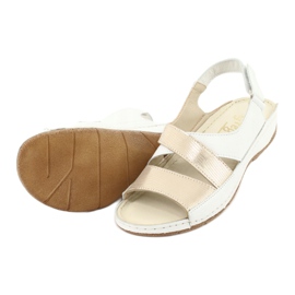 Gregors 781 Sandales féminines pour cales blanches / or 4 Gregors 781 Sandales féminines pour cales blanches / or 4