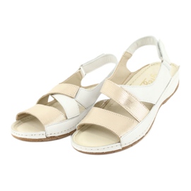 Gregors 781 Sandales féminines pour cales blanches / or 3 Gregors 781 Sandales féminines pour cales blanches / or 3