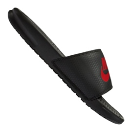 Nike Benassi Jdi Slide M 343880-060 le noir rouge 3