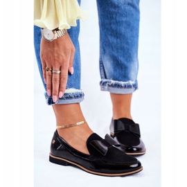 Mocassins Femme Brogues Maciejka Laqué Noir 04099-01 / 00-5 1
