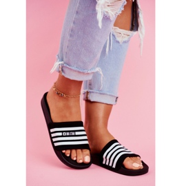 Chaussons Femme Big Star Noir FF274A353 blanc 1