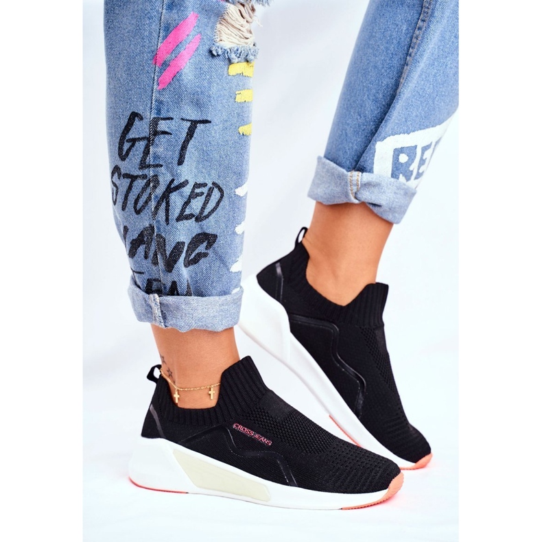 Chaussures de sport pour femmes Cross Jeans Noir FF2R4116C le noir 1 Chaussures de sport pour femmes Cross Jeans Noir FF2R4116C le noir 1