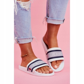 Chaussons Femme Cross Jeans Blanc FF2R4158C blanche 1 Chaussons Femme Cross Jeans Blanc FF2R4158C blanche 1