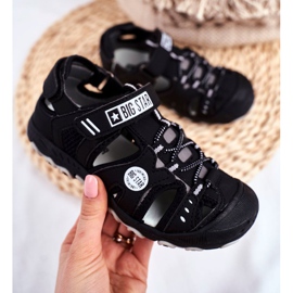Sandales Enfant Big Star Avec Velcro Noir FF374210 2