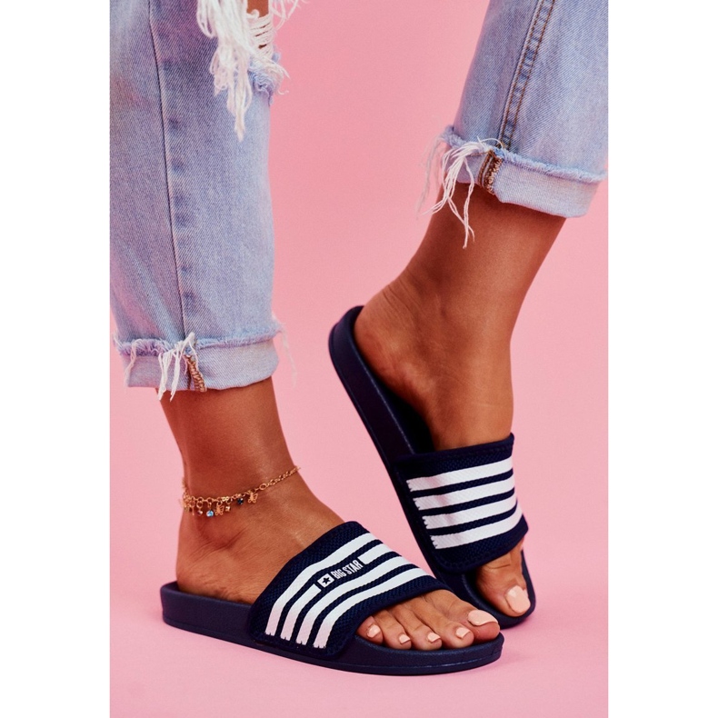 Chaussons Femme Big Star Bleu Marine FF274A356 1