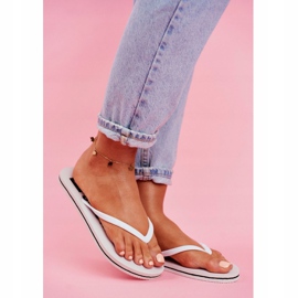 Pantoufles Femme Tongs Big Star Blanc FF274A320 1