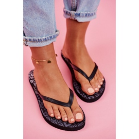 Pantoufles Femme Tongs Big Star Noir FF274A303 2